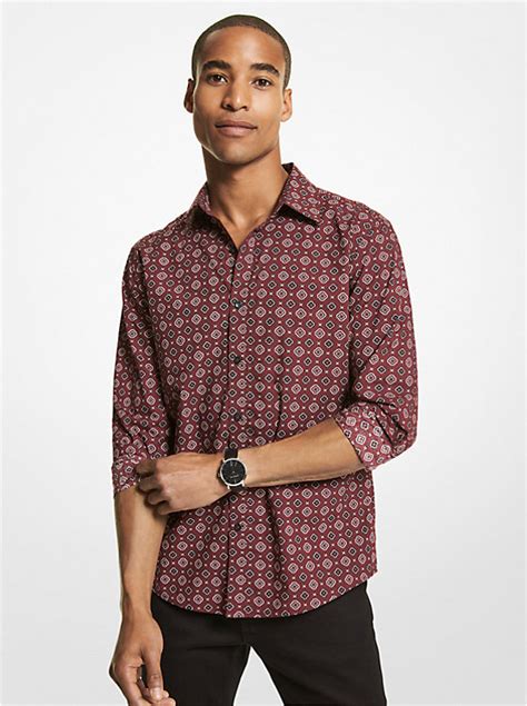 foulard michael kors donna|Foulard Cotton Blend Shirt .